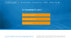 Desktop Screenshot of ein-erbe-fuer-jeden.org
